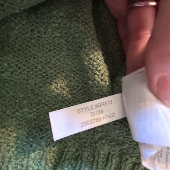 J Crew | NWT Green Beach V-Neck Knit Tank Top Size XS - Picture 7 of 10